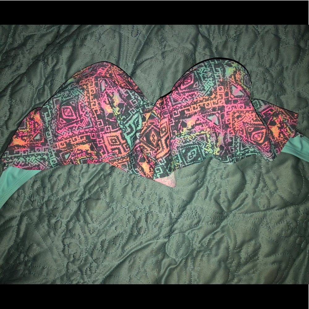 colorful bathing suit top